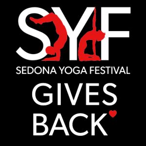 SYF Gives Back logo